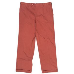 Stefano Ricci Red Dress Chino Pants Cotton Cashmere Mens Sz 36 Luxury Trousers